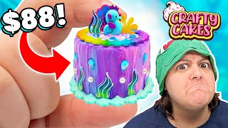 TINY CAKES Decorating Unbox amp Review Crafting Mystery Box Crafty Cakes [upl. by Niwred]