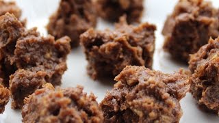 Raw Carob Crunch Clusters [upl. by Notsreik]