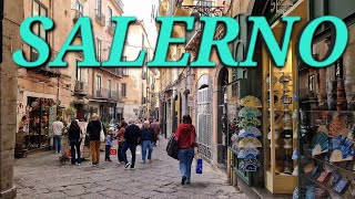 ✨️ Salerno Italy 2024 ✨️ 🇮🇹  4K HDR  Walking Tour italy walkingtour [upl. by Corella]