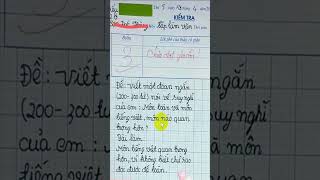 Bài văn dí dỏm của 1 học sinh khiến ai cũng bật cười baivandidom baivancuoidaubung vanhaihuocnhat [upl. by Kalmick764]