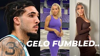 LiAngelo Ball Fumbled Jaden Owens For Miss Nikki Baby [upl. by Solracnauj281]