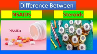 Difference between NSAIDS and Steroids [upl. by Linson]