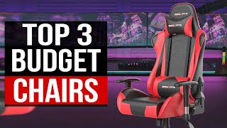 TOP 3 Best Budget Gaming Chair 2024 [upl. by Behrens180]