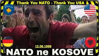 NATO ne Kosove 1999 No Comment  Thank You NATO  Thank You USA  Free Kosovo [upl. by Buderus265]