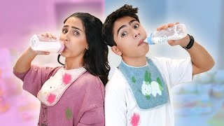 جربنا اكل البيبي كله 🍼 بمساعدة خبير [upl. by Annoyt]