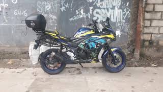 Yamaha R25 touring  peninggi shock R25 [upl. by Bernadette]