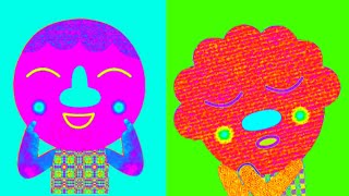 Noodle amp Pals Happy Face And Sleeping Face  Video Effects RobotCinemaEdge And Other Effects [upl. by Udell118]