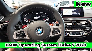 New BMW Cockpit and Operating System iDrive 7 l Multimedia System 2020 [upl. by Graces]