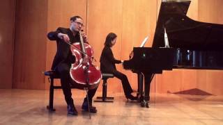 Ginastera Pampeana No 2 Rhapsody for Cello amp Piano Op 21 Santiago CañónValencia [upl. by Oicangi]