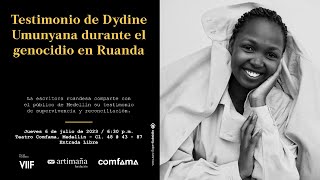 La voz de Dydine Umunyana Anderson y su testimonio sobre el genocidio en Ruanda [upl. by Trygve]