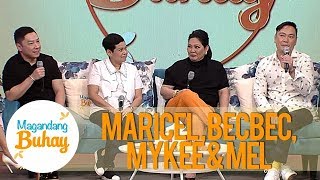 Magandang Buhay Mel Mykee and Bec give their message to Maricel [upl. by Luise]