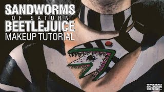 SANDWORM MAKEUP TUTORIAL  WHCdoesSFX ft Caitlyn Kreklewich [upl. by Erdna]