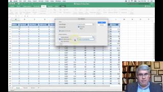 How to Create a Correlation Table in Excel 2016 for Mac [upl. by Adilen]