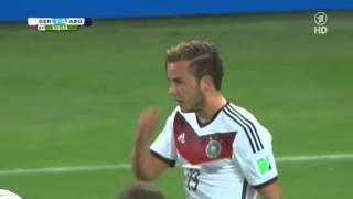 Mario Götze WM 2014 Finale Tor [upl. by Readus]