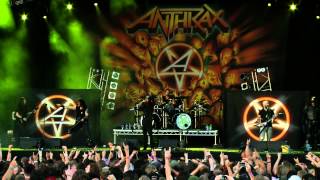 Anthrax  I Am The Law  Bloodstock 2013 [upl. by Lahcim]