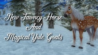 New Fawncy Horse And Magical Yule Goats  SSO Update [upl. by Illah863]