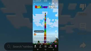 Minecraft Tnt Rainbow Wow [upl. by Market]