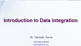 Introduction to Data Integration Part 12 [upl. by Dominy]