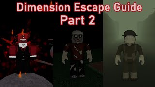 How to Escape All The Dimensions in Roblox Containment Breach by Minitoon part 2 [upl. by Hayden818]