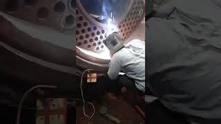 How boiler tube welding mechanicalengineerinterview shorts engineering [upl. by Laenej]