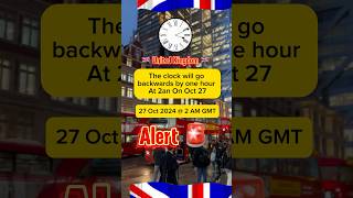 UK 🇬🇧 Clock Change Back 1 hour Day light saving Tamil Vlog uk london clock backwards student [upl. by Particia]