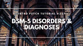 DSM5 Disorders amp Diagnoses Intro Psych Tutorial 227 [upl. by Arand604]