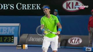 Novak Djokovic vs Rafael Nadal Australian Open 2012 Final Highlights [upl. by Eelahs337]