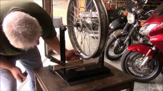 Truing a Motorcycle Wheel [upl. by Riana]