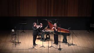 Handel Trio Sonata op 2 no 3 Dorian Bandy Violaine Melançon and Hank Knox [upl. by Lucilla]