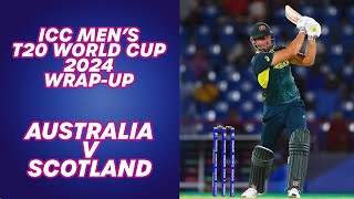 T20 World Cup WrapUp England survive as Australia beat gutsy Scotland  Willow Talk [upl. by Ignatzia]