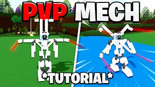 NEW DESTRUCTIVE PVP MECH TUTORIAL  Build a Boat for Treasure [upl. by Aninay]