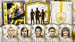 40x BASE ICON PACKS amp 500K PACKS 😱 FC 24 Ultimate Team [upl. by Juieta]