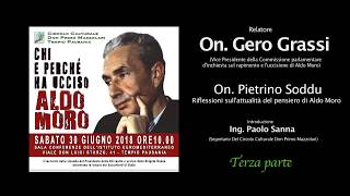 Convegno Uccisione Aldo Moro con Gero Grassi 3° parte [upl. by Aliuqet]