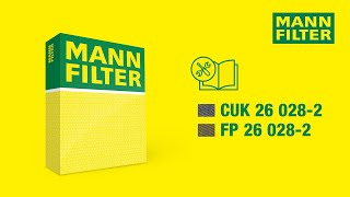 How to change a cabin air filter by MANNFILTER  CUK 26 0282  FP 26 0282 [upl. by Baggs]