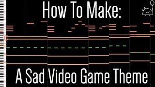 How To Make a Sad Video Game Theme in 5 Minutes  Full Song at the End  Shady Cicada [upl. by Rhee834]