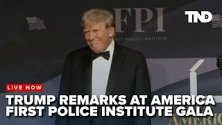 Donald Trump will give remarks at the America First Police Institute gala [upl. by Yank414]