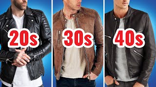 The PERFECT Leather Jacket For Your Age [upl. by Ednil491]