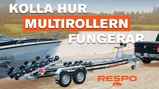 Multiroller båttrailers [upl. by Aremihc276]