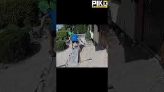 Skuwanie betonu  Palisady  Stopnice  Schody  Donice cz 1 shorts brukarz paving avant630 [upl. by Adolphus]