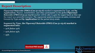 Global Piperonyl Butoxide PBO Cas 51 03 6 Market Insights and Forecast to 2026 [upl. by Almeeta]