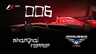 F1 2013  Lets Play Together  Saison 2  006 Round 03  China Rennen HD [upl. by Halsted602]