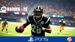 Madden 25 PS5 Week 1 Falcons vs Steelers Gameplay Showdown [upl. by Ecylla]