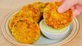 These lentil patties are better than meat Protein rich easy patties recipe Vegan [upl. by Buckley]