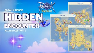 Ragnarok Origin Freeport Malangdo Ocean Flower Island Hidden quests [upl. by Ennovyhs]