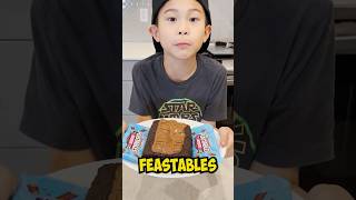 Simple MrBeast Feastables 4 ingredient Chocolate Cake 🎂 shorts food mrbeast [upl. by Inaluiak]