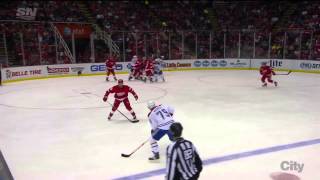 NHL 2014 11 16 Montreal Canadiens vs Detroit Red Wings [upl. by Aihpos]