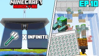 I Built Biggest Infinite Trident Farm in Minecraft Hardcore 118 Ep10hindi [upl. by Latta652]