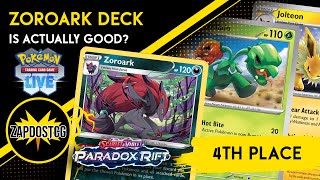 4th Place Zoroark Tool Box Deck ALMOST WON Tournament Pokemon TCG [upl. by Ken]