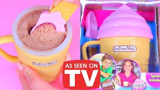 ICE CREAM MAGIC Personal Ice Cream Maker Demo [upl. by Ecirtahs]