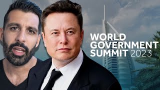 What Elon Musk JUST SAID At The World Government Summit TSLA [upl. by Barris]